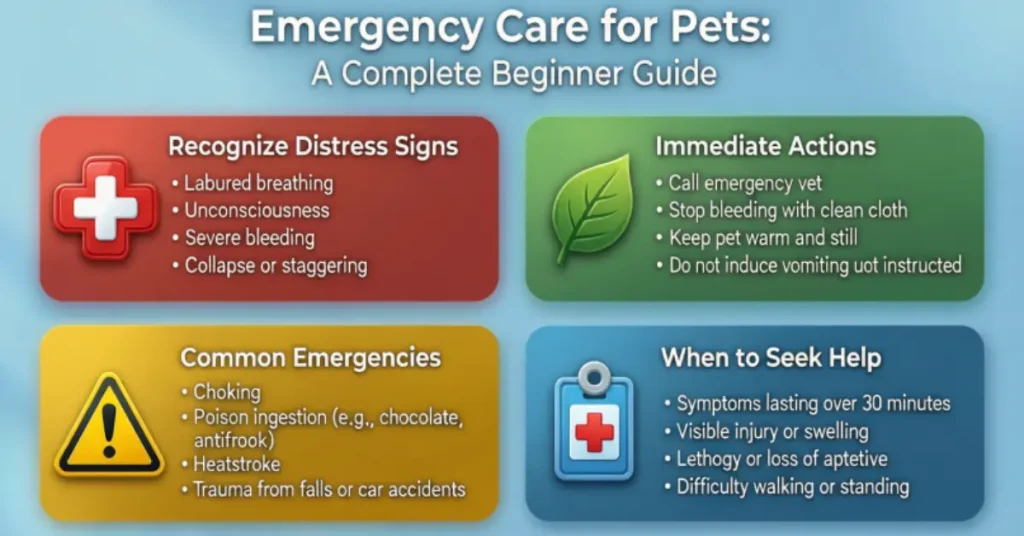 emergency care for pets A complete beginner guide