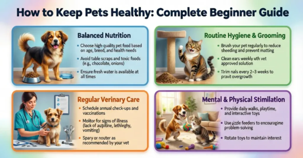 how to keep pets healthy complete beginner guide