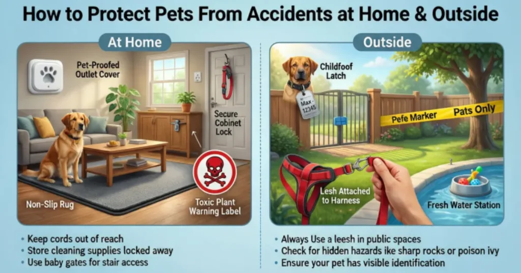 How to Protect Pets From Accidents at Home & Outside how to protect pets from accidents at home & outside