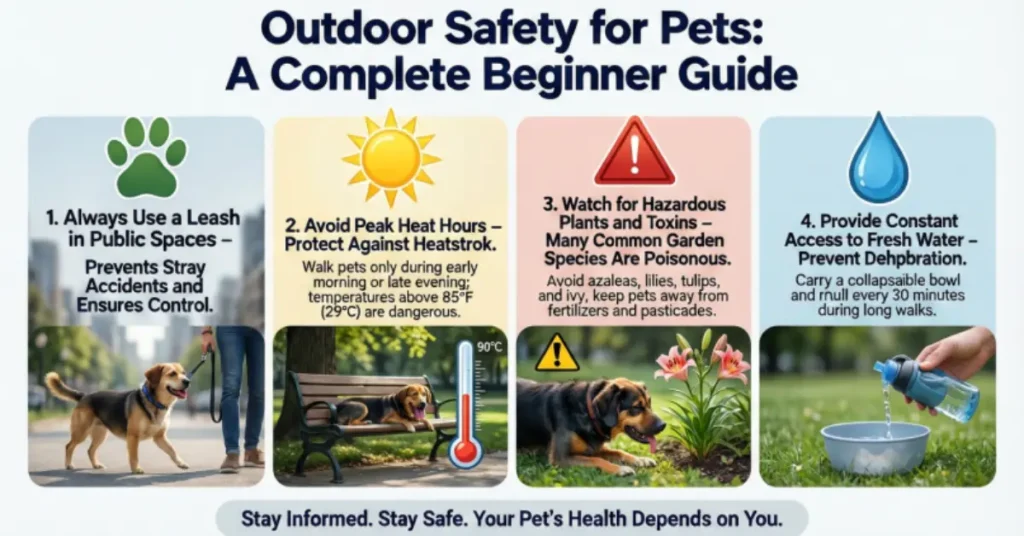outdoor safety for pets a complete beginner guide