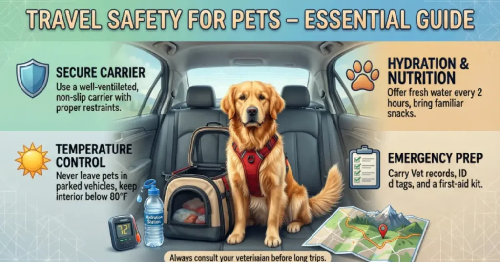 Travel Safety for Pets – Essential Guide travel safety for pets – essential guide
