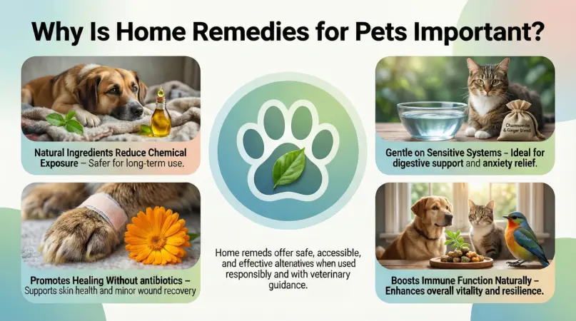 why Is home remedies for pets important