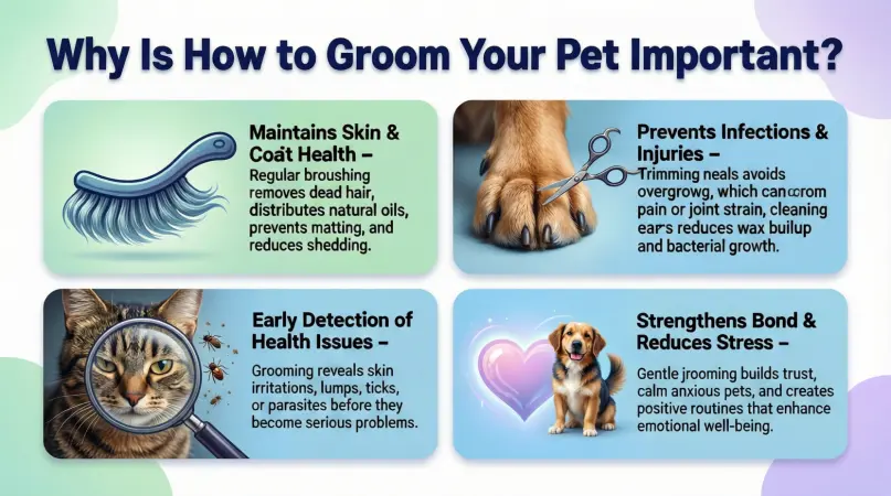 why is how to groom your pet important