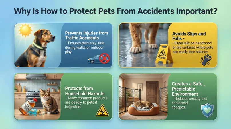 why is how to protect pets from accidents important