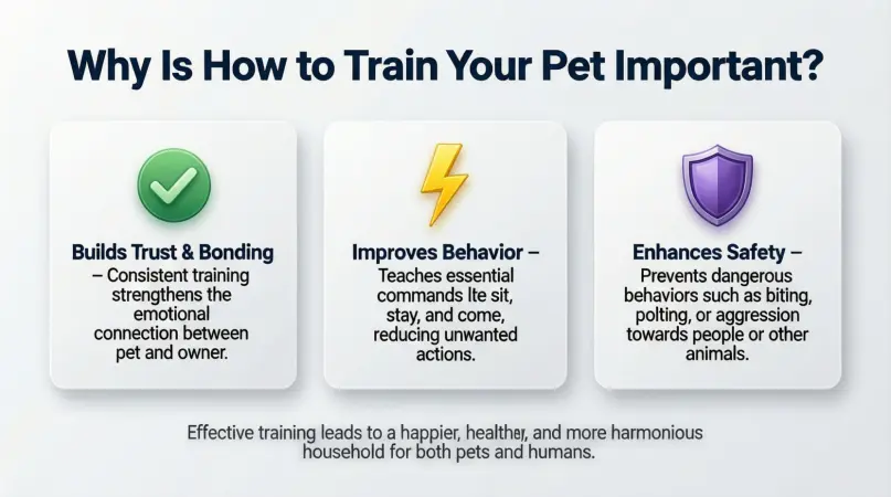 why is how to train your pet important