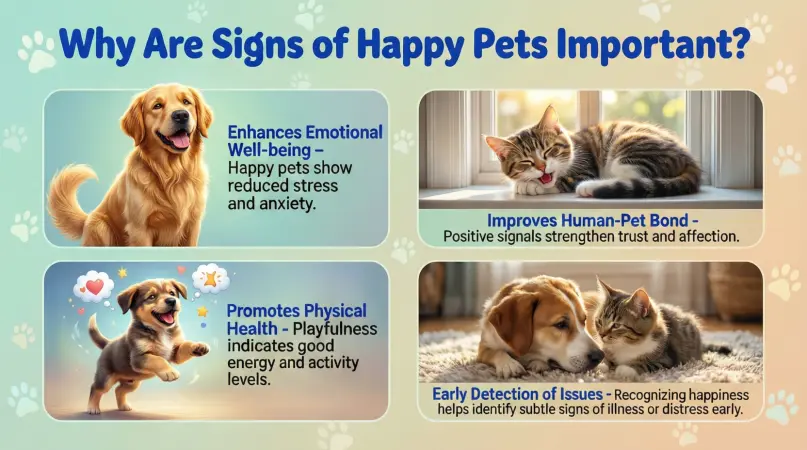why is signs of happy pets important