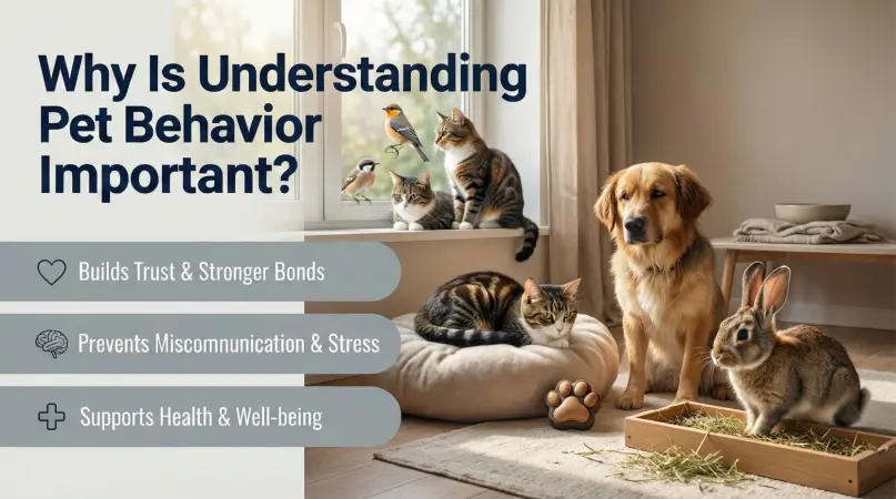 why is understanding pet behavior important